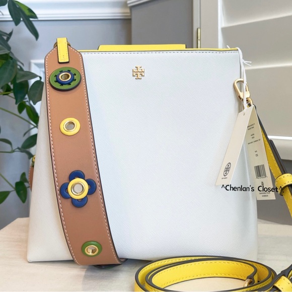 🔥NeW! $528 Tory Burch Novelty Bucket Bag - Picture 16 of 16